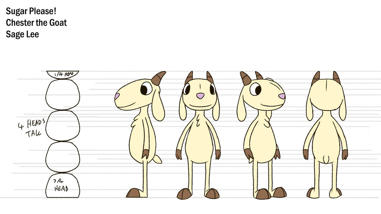 Chester the Goat Turnaround