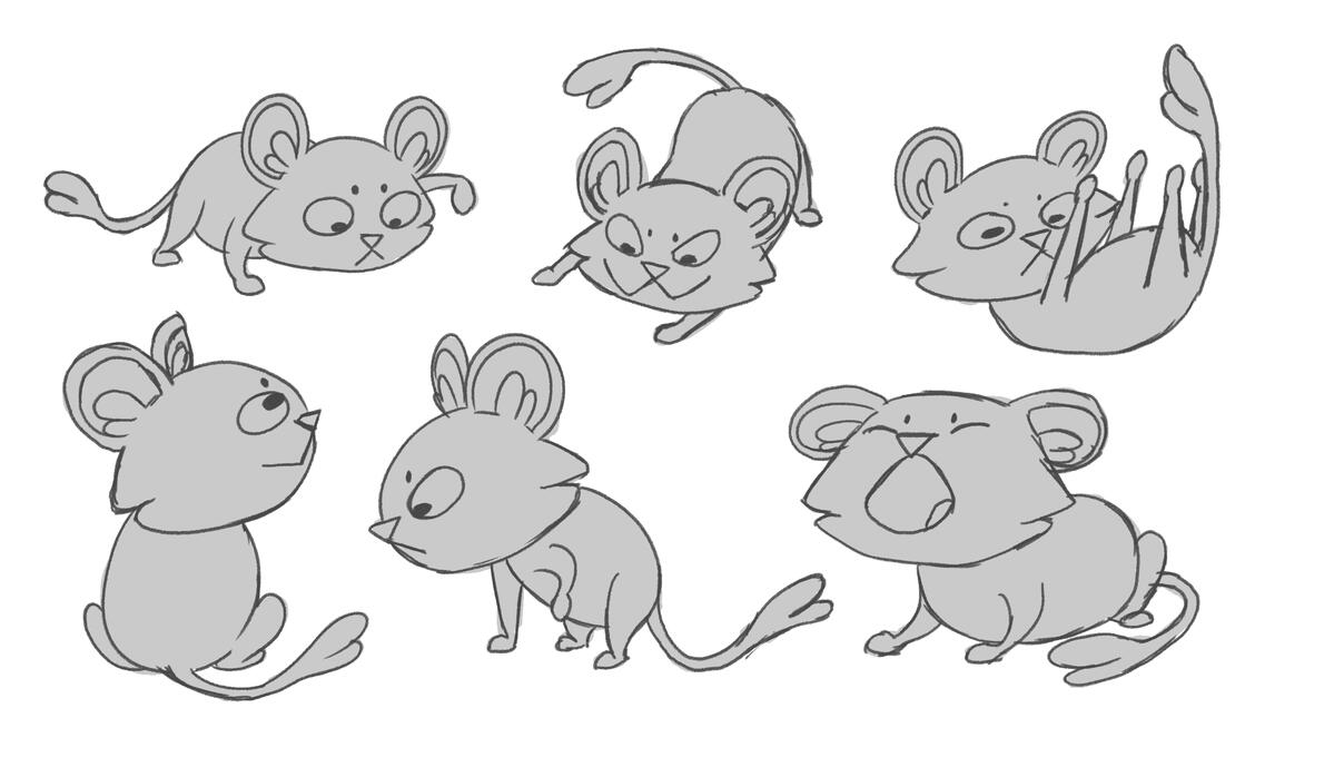 Cub Poses